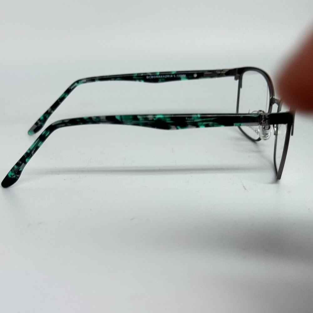 BCBG MAXAZRIA Carmella Emerald Green Full Rim 53-16-135mm Eyeglass Frames H17480 - Picture 4 of 7